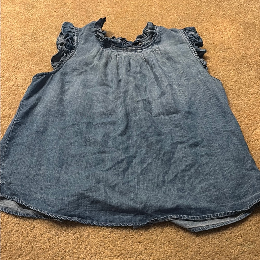 Dear John Ruffle Sleeve Top